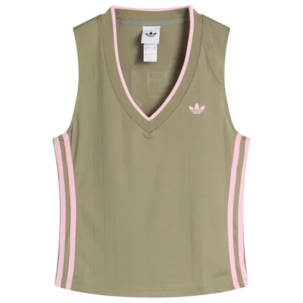 Женская майка Adidas V-Neck, хаки