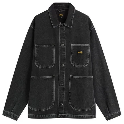 Мужская куртка Stan Ray Coverall, черный деним