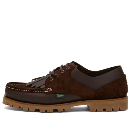 Мужские броги Paraboot Thiers x Universal Works, коричневые