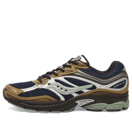 Мужские кроссовки Saucony ProGrid Omni 9, коричневые