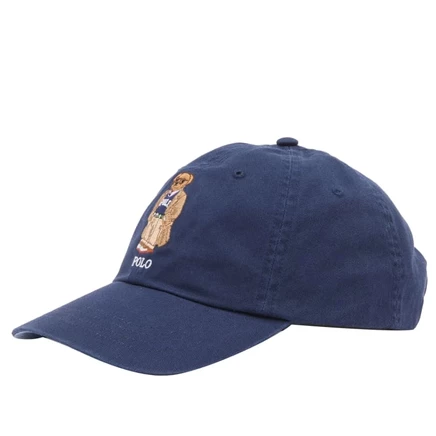 Мужская кепка Polo Ralph Lauren Bear, темно-синяя