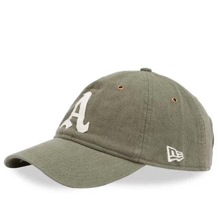 Новая эра Oakland Athletics 9-двадцатилетняя регулируемая кепка dark green