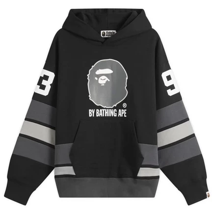 Футбольная толстовка с капюшоном Bathing Ape BAPE