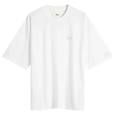 Мужская футболка NCE Embroidered Logo, белая