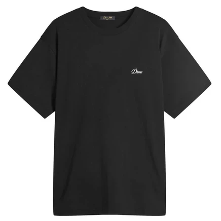 Мужская футболка Dime Cursive Small Logo, черная