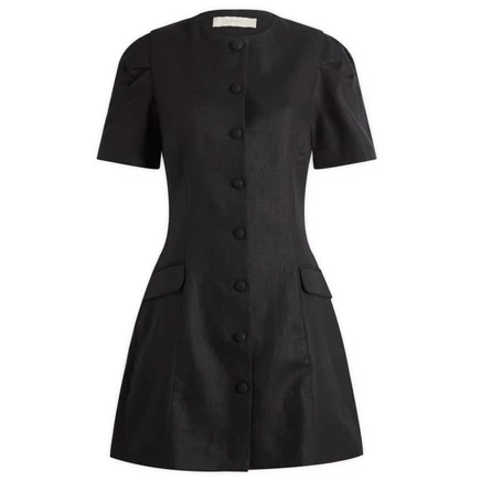 Женское мини-платье Faithfull The Brand Emma, черное