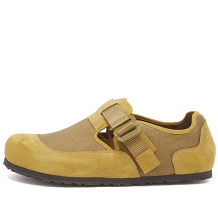 Мужские слипоны Birkenstock London Nova TEX, зеленые