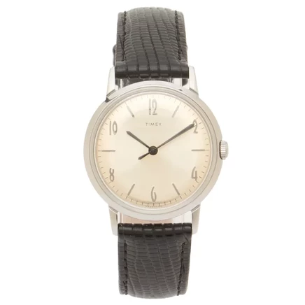 Мужские часы Timex Marlin, черные/серебристые