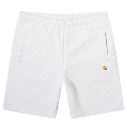 Спортивные шорты Carhartt WIP Chase ash heather & gold