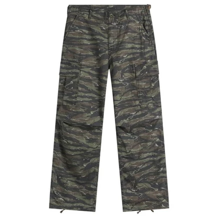 Брюки-карго BEAMS BOY Ripstop Military, графитовые