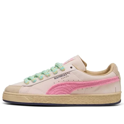 Замшевые кроссовки Puma x Nahmias, связанные крючком