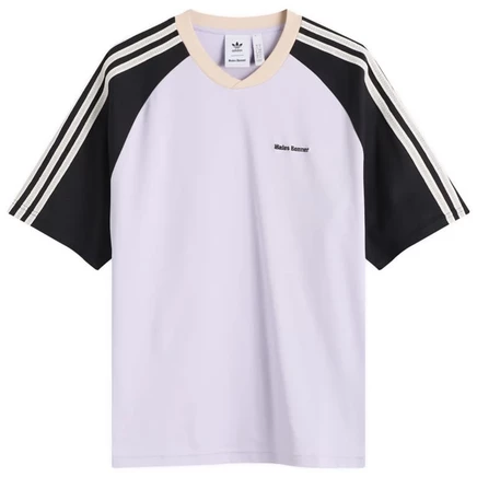 Мужская футболка Adidas x Wales Bonner Cali, фиолетовая