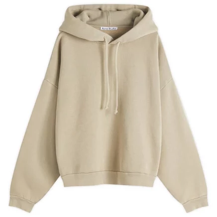 Мужское худи Acne Studios Fester Vintage, бетонно-серое