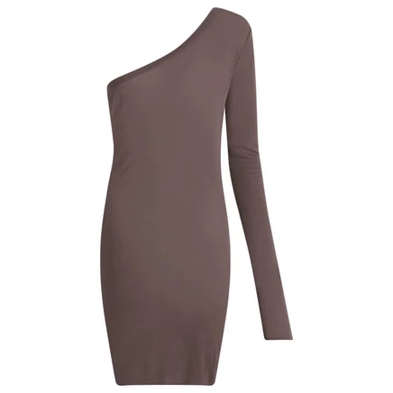 Женский топ Rick Owens Ziggy Mini асимметричный, macassar