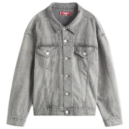 Мужская джинсовая куртка Junya Watanabe MAN x Levi's, серый меланж