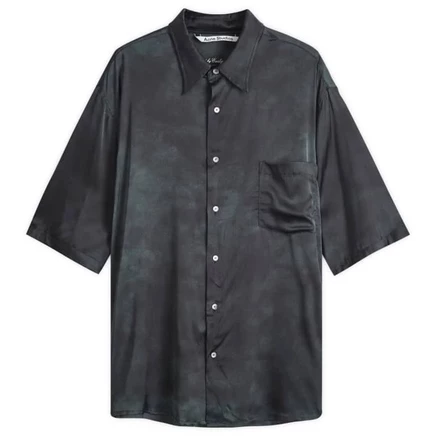 Мужская рубашка Acne Studios Sandrok, черная