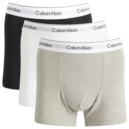 Мужские боксеры Calvin Klein Icon, 3 шт, черн./бел./меланж