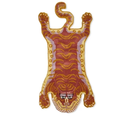 Ковёр Bongusta Tigress малый из шерсти, разноцветный