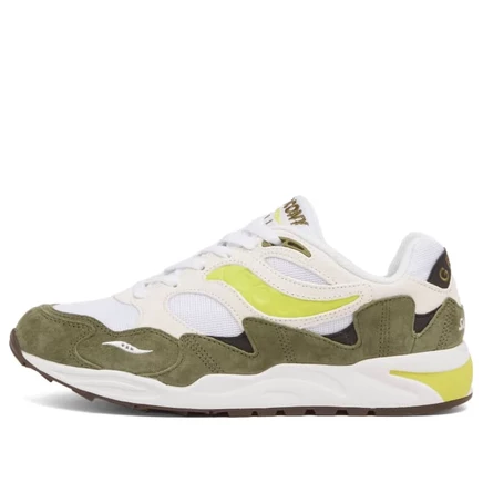 Кроссовки Saucony Grid Shadow 2 white & green