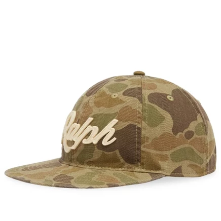 Оригинальная бейсболка Polo Ralph Lauren frogskin camo