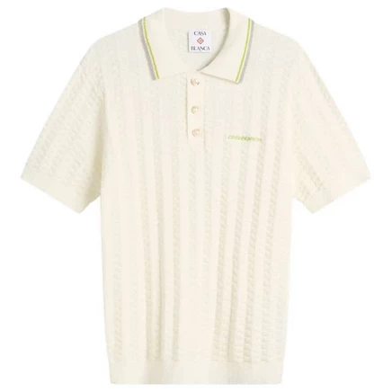 Футболка-поло Casablanca Tennis из букле