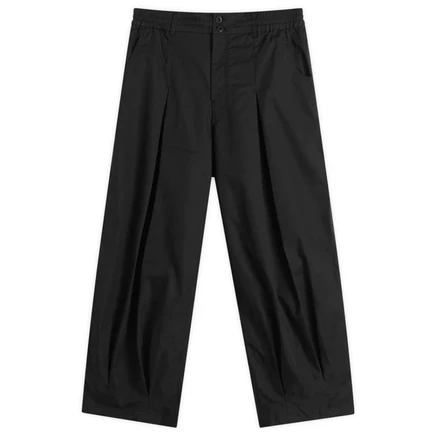 Мужские брюки Anglan Unbalance Long Tuck, черные