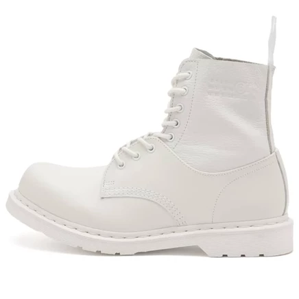 Мужские ботинки MM6 Maison Margiela x Dr. Martens, белые