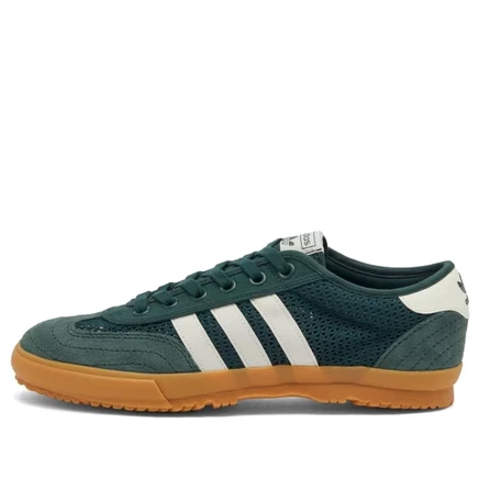 Женские кроссовки Adidas Tischtennis W, зелено-белые