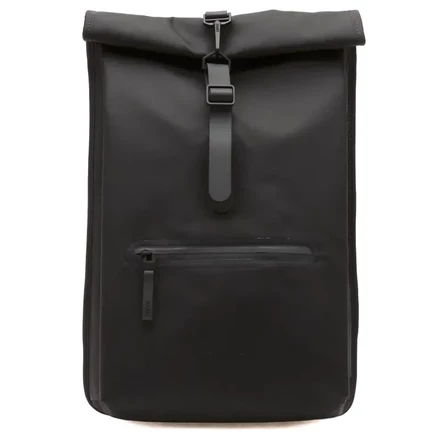 Рюкзак RAINS Rolltop, черный