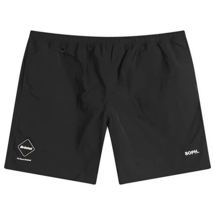 Мужские шорты F.C. Real Bristol Nylon Easy, черные