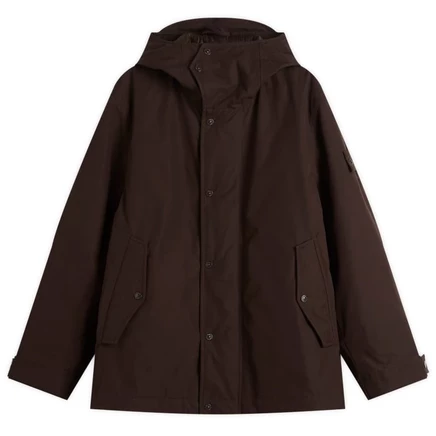 Мужская парка Stone Island Ghost, темно-коричневая