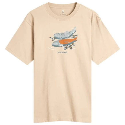Футболка Montbell Stingfish ivory