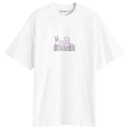 Мужская футболка Butter Goods Snail, белая