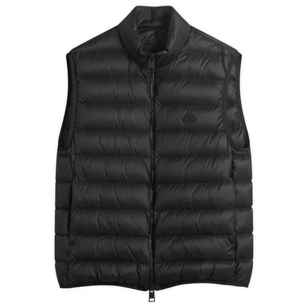 Мужской стеганый жилет Moncler Deneb, черный