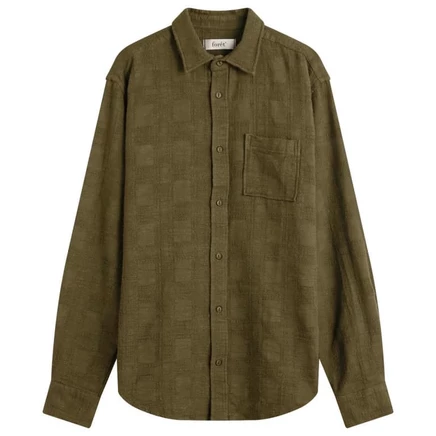 Мужская рубашка Foret River Jacquard, цвета хаки