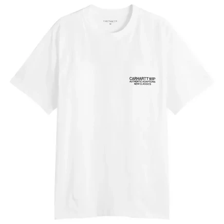 Мужская футболка Carhartt WIP Sean Hamilton 03, белая