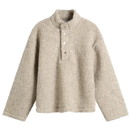 Мужская флисовая куртка MKI Wool Fleece, овсяная
