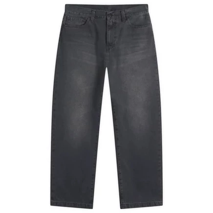 Мужские джинсы Carhartt WIP Landon свободные, черные