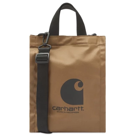 Мужская сумка через плечо Carhartt WIP Shopping Bag, коричнево-черная