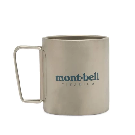 Термокружка Montbell Titanium 300, титановая, 300 мл