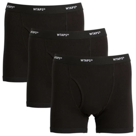 Мужские боксеры wtaps Skivvies, 3 шт., черные