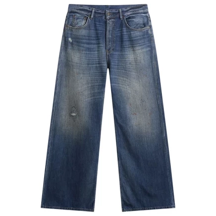 Мужские широкие джинсы Acne Studios Trafalgar, голубые