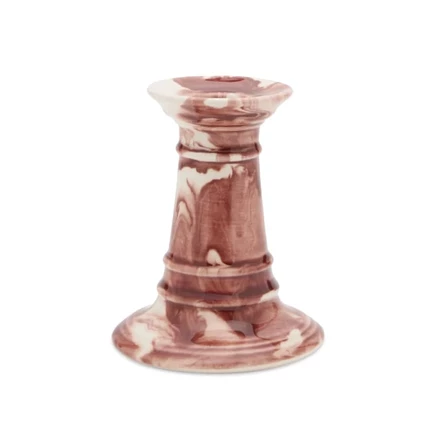 Подсвечник The Conran Shop Wardour Stubby, бордовый
