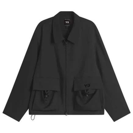 Мужская куртка-рубашка Y-3 Technical, черная
