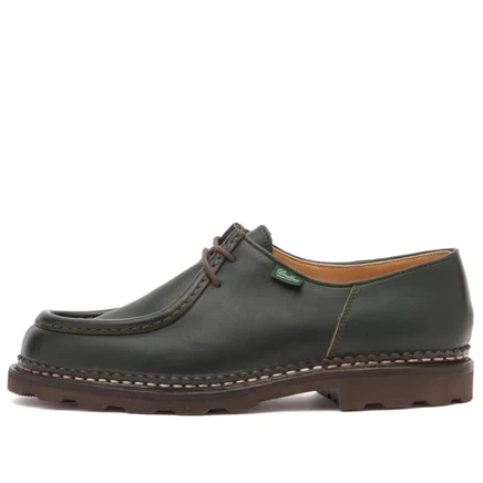 Мужские броги Paraboot Michael, зеленые