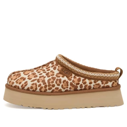 Женские слипоны UGG Tazz Plains, леопардовые
