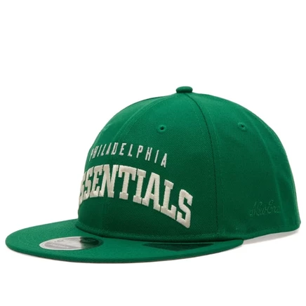 Мужская кепка New Era 9Fifty x Fear of God, зеленая