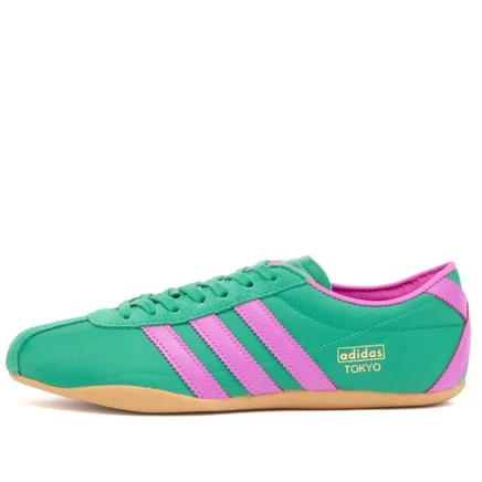 adidas Tokyo W court green & purple burst