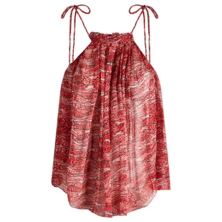 Мужская майка Isabel Marant toile Akila, красная