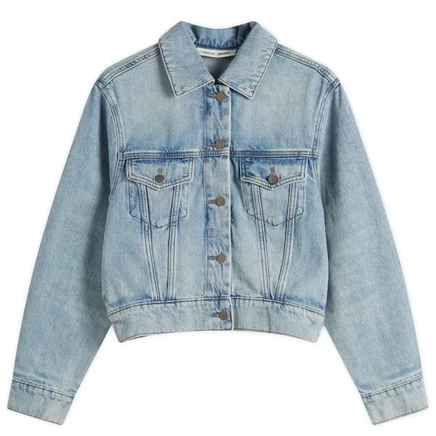 Мужская джинсовая куртка Fear of God Essentials, синяя